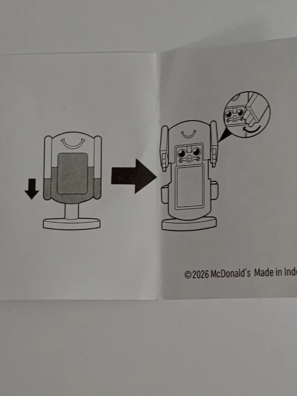 McDonald's Changeables Happy Meal Toy #16 MinEE 2026